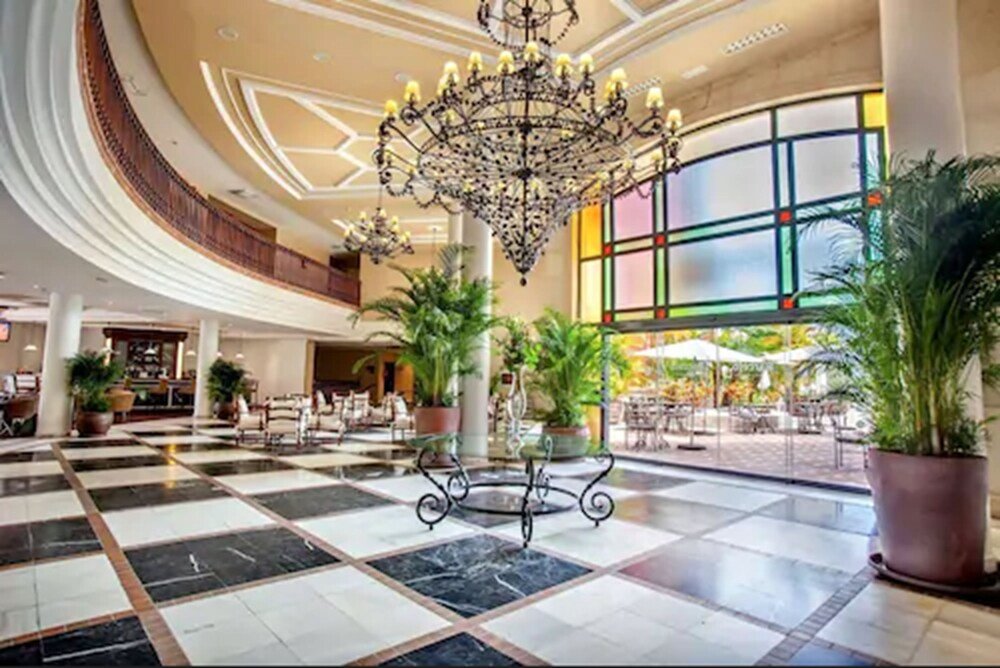 Hotel lobby at Barceló Marbella in San Pedro de Alcántara