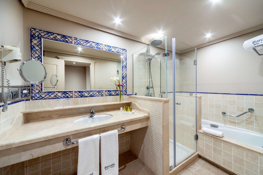 Guest bathroom at Barceló Marbella on the Costa del Sol