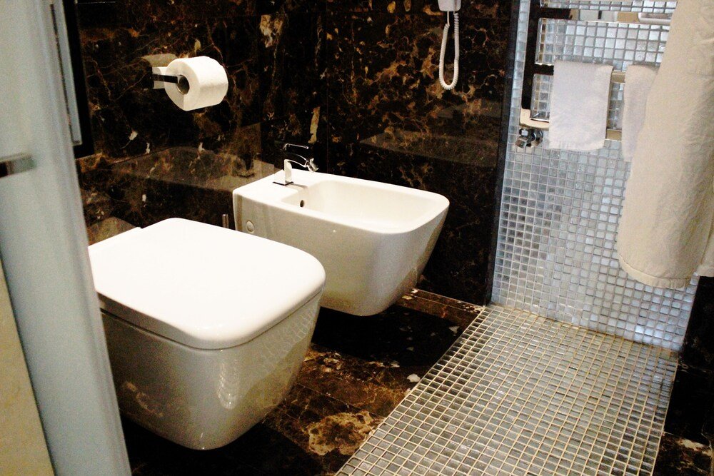 Baño de una habitación en Conrad Algarve, Quinta do Lago