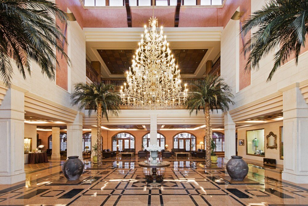 Grand lobby of Elba Palace Golf Boutique Hotel, Fuerteventura