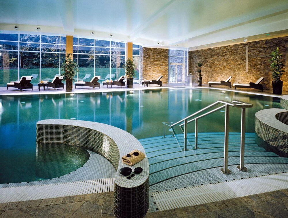 Indoor swimming pool at the hotel