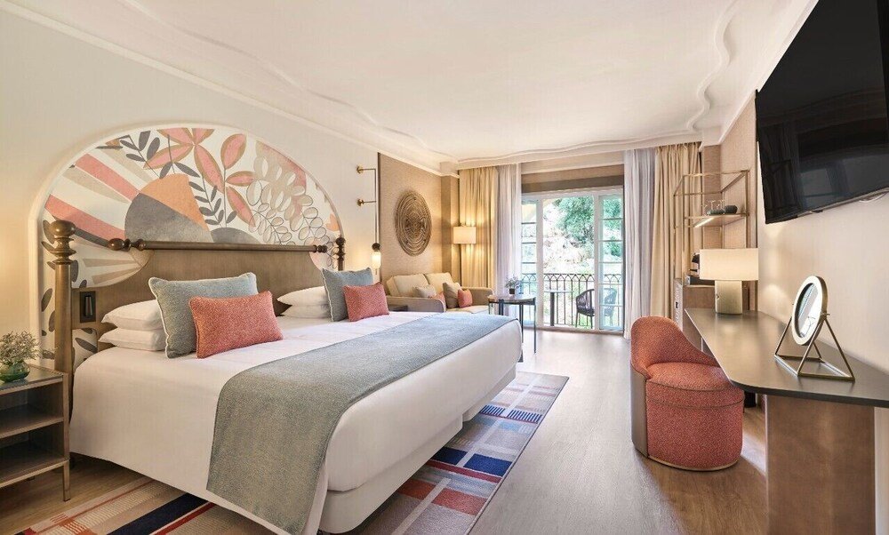 Modern guest room at the Grand Hyatt La Manga Club resort