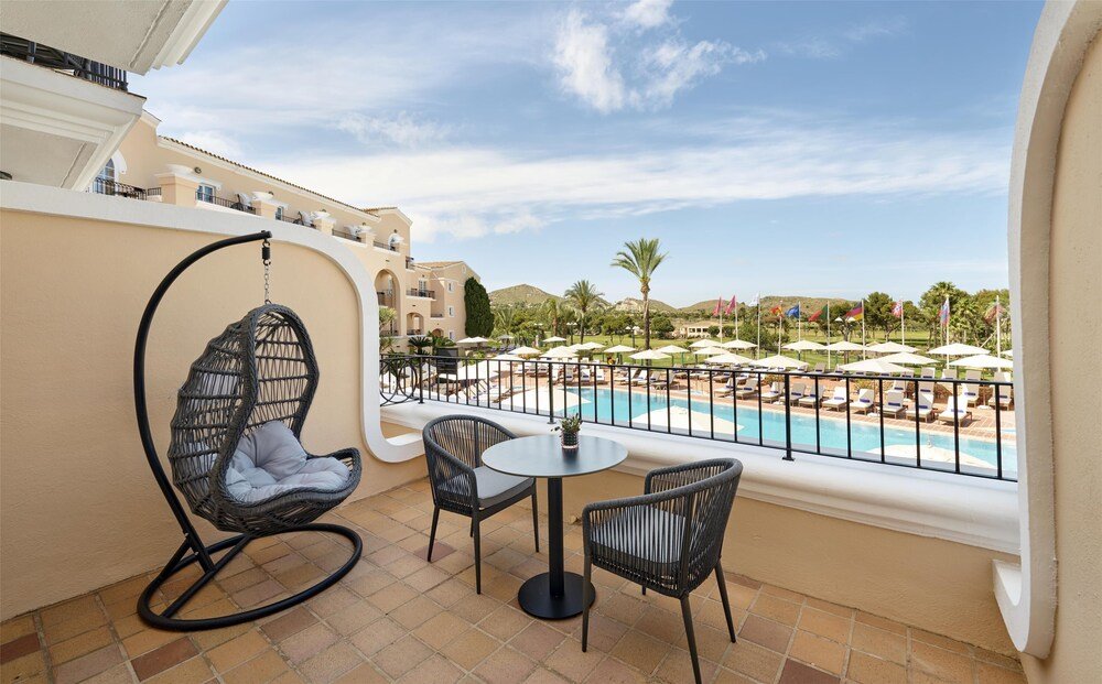 Balcony of a guest room at Grand Hyatt La Manga Club Golf & Spa