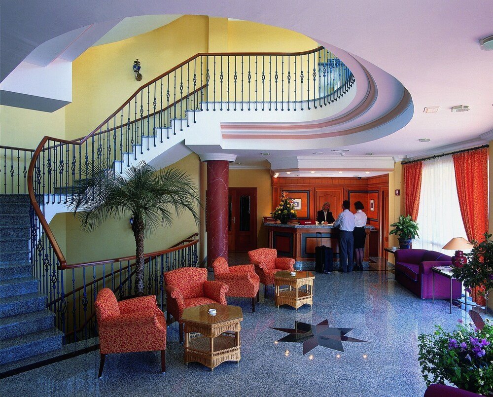 Hotel lobby at Hotel Tamisa Golf, Mijas, Spain