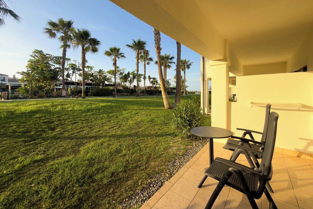 Patio area at the resort