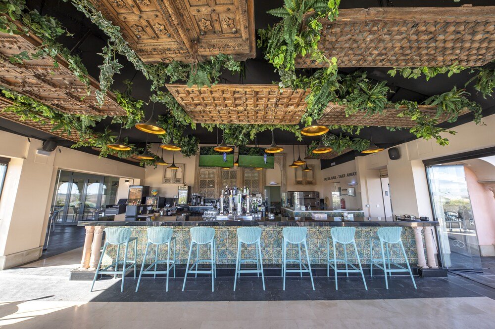 Bar area at the resort in Algorfa, Alicante