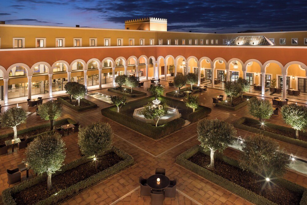 Courtyard at Palacio de Sancti Petri, a Gran Meliá resort