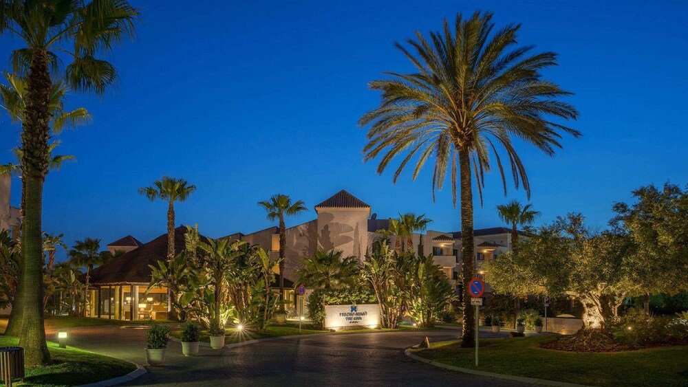 Central building of Precise Resort El Rompido in Cartaya, Spain