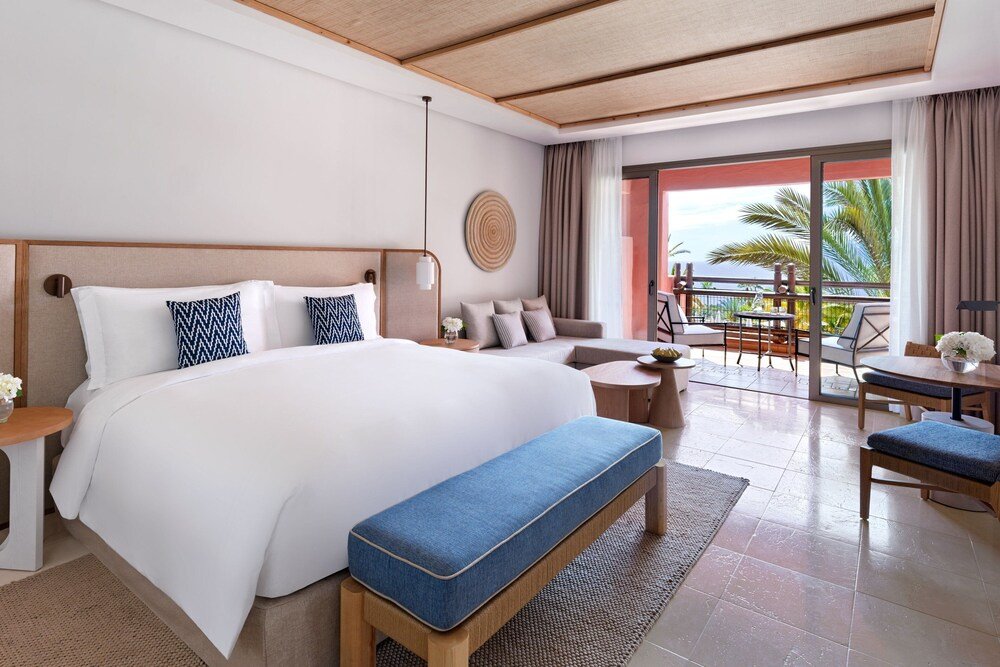 Guest room with a bed at The Ritz-Carlton, Abama