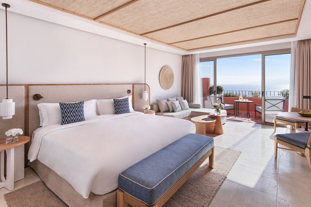 Modern hotel room at The Ritz-Carlton, Abama in Tenerife