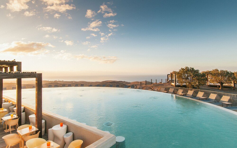 Infinity pool at Salobre Hotel Resort & Serenity in Gran Canaria