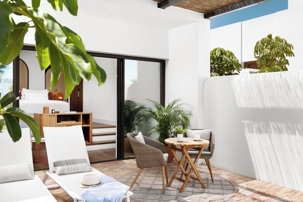 Guest room at the resort in San Roque, Cádiz