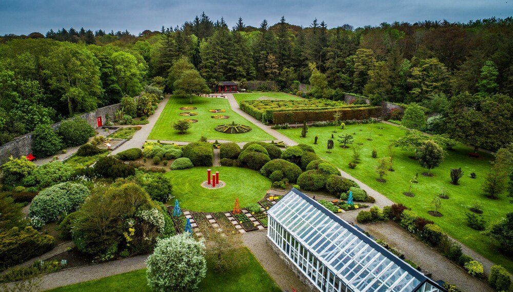 Well-maintained garden at the hotel at Trump Doonbeg