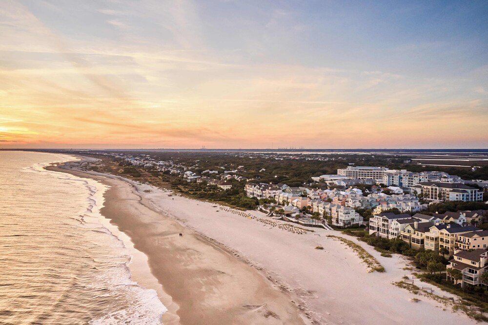 Coastal town with beachfront properties at Wild Dunes Resort